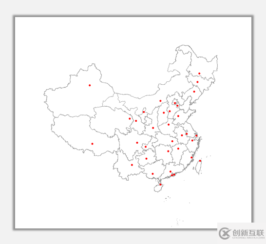R語言可視化實現地圖填充與散點圖圖層疊加