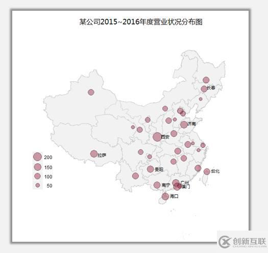 R語言可視化實現地圖填充與散點圖圖層疊加