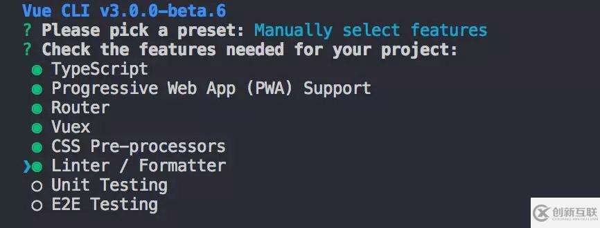 vue-cli3.0特性的示例分析